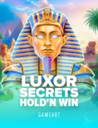 luxor secrets holdn win slot logo