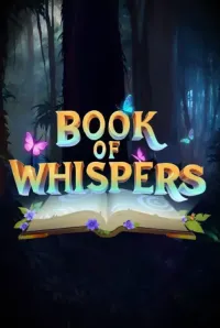 book of whispers slot logo